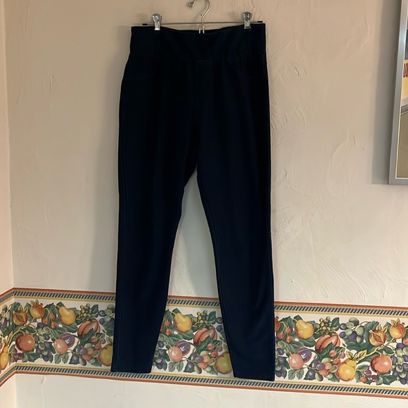 a new day Faux Denim Leggings, Size M, Dark Blue - Picture 1 of 8